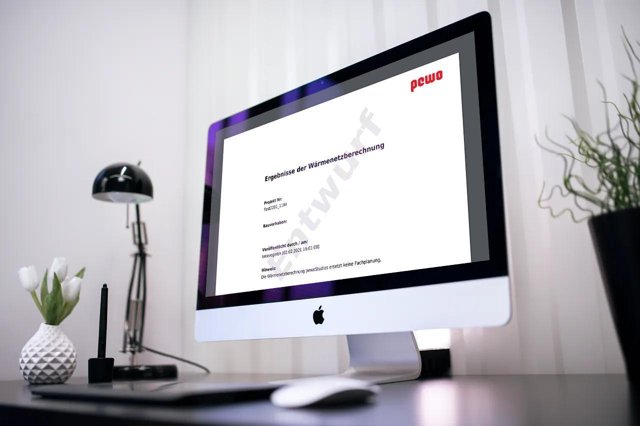 Übersichtliche Ausgabe im PDF-Format